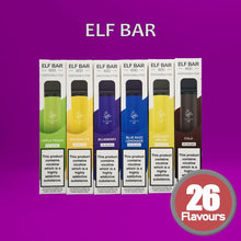 Load image into Gallery viewer, Elf Bar 600 Disposable Device - Box of 10
