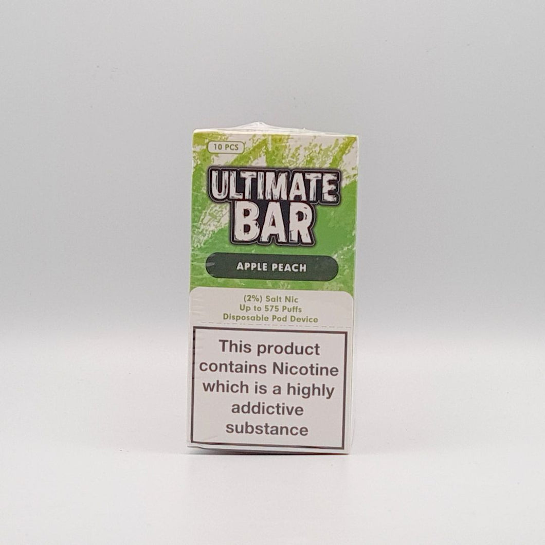 Ultimate Bar Apple Peach - Box Of 10